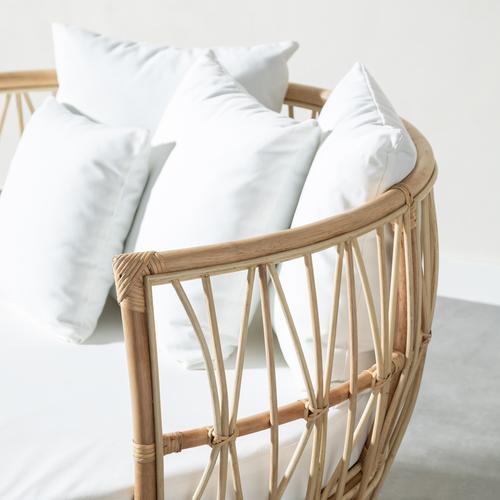  GABI RATTAN LOVESEAT