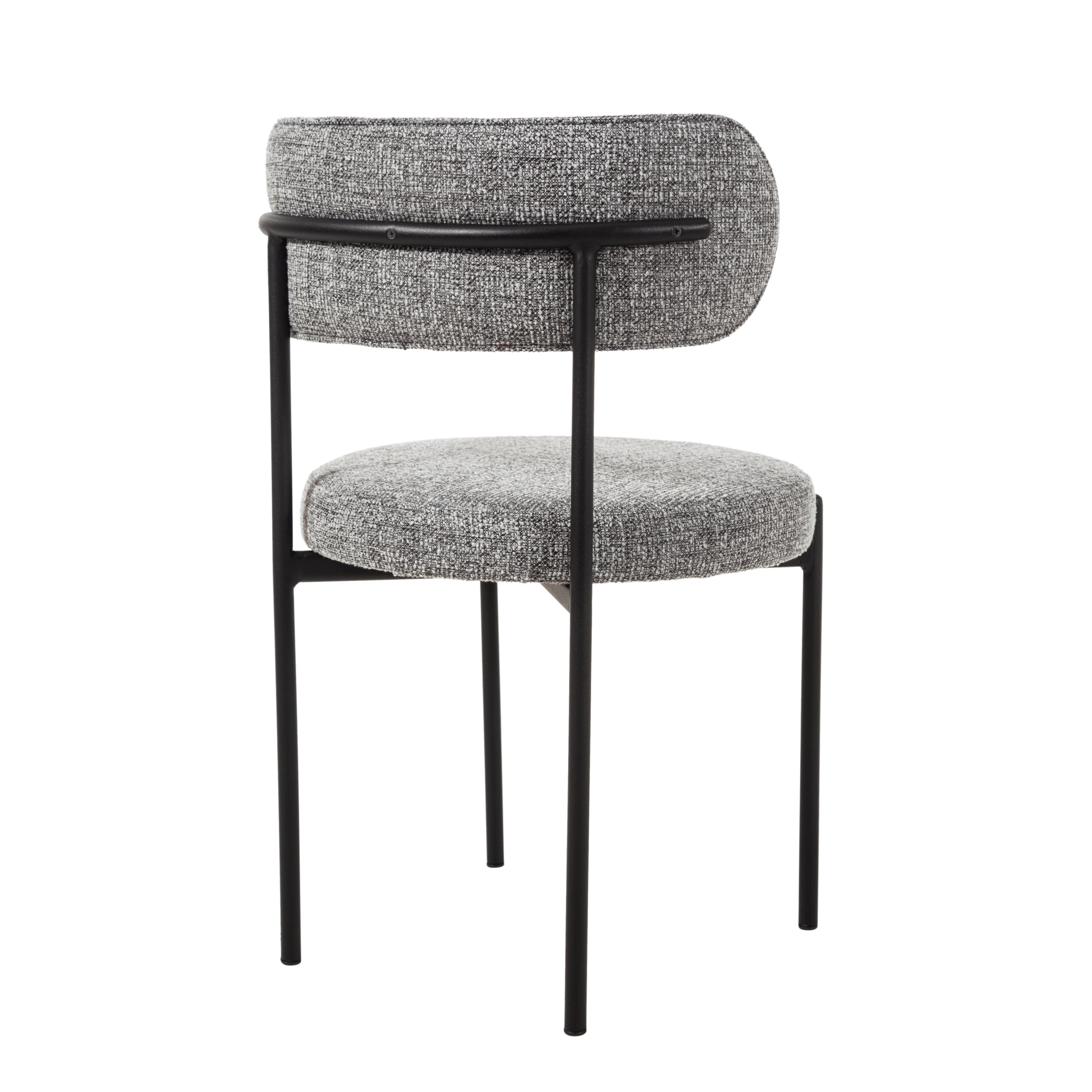 CIRCLE KUMAŞ SANDALYE AÇIK GRİ