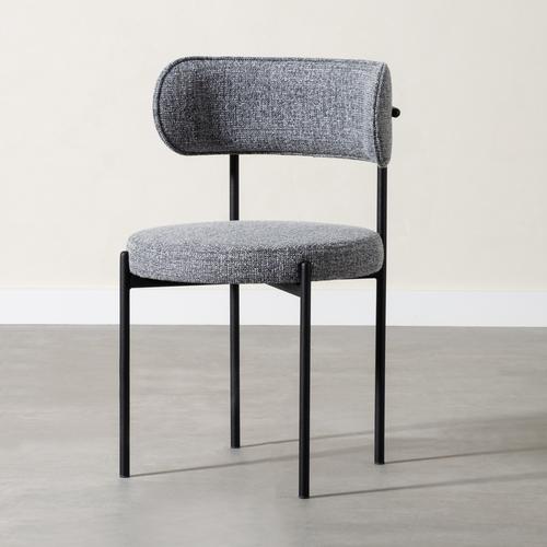  CIRCLE KUMAŞ SANDALYE AÇIK GRİ