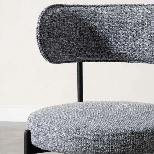  CIRCLE KUMAŞ SANDALYE AÇIK GRİ