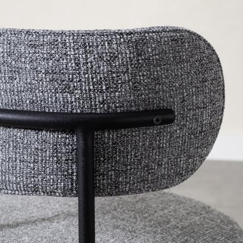  CIRCLE KUMAŞ SANDALYE AÇIK GRİ