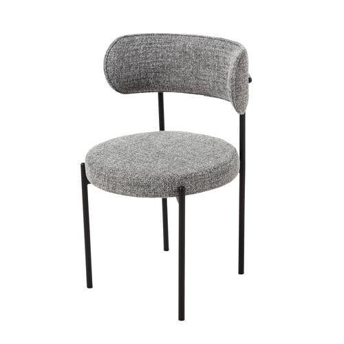  CIRCLE KUMAŞ SANDALYE AÇIK GRİ