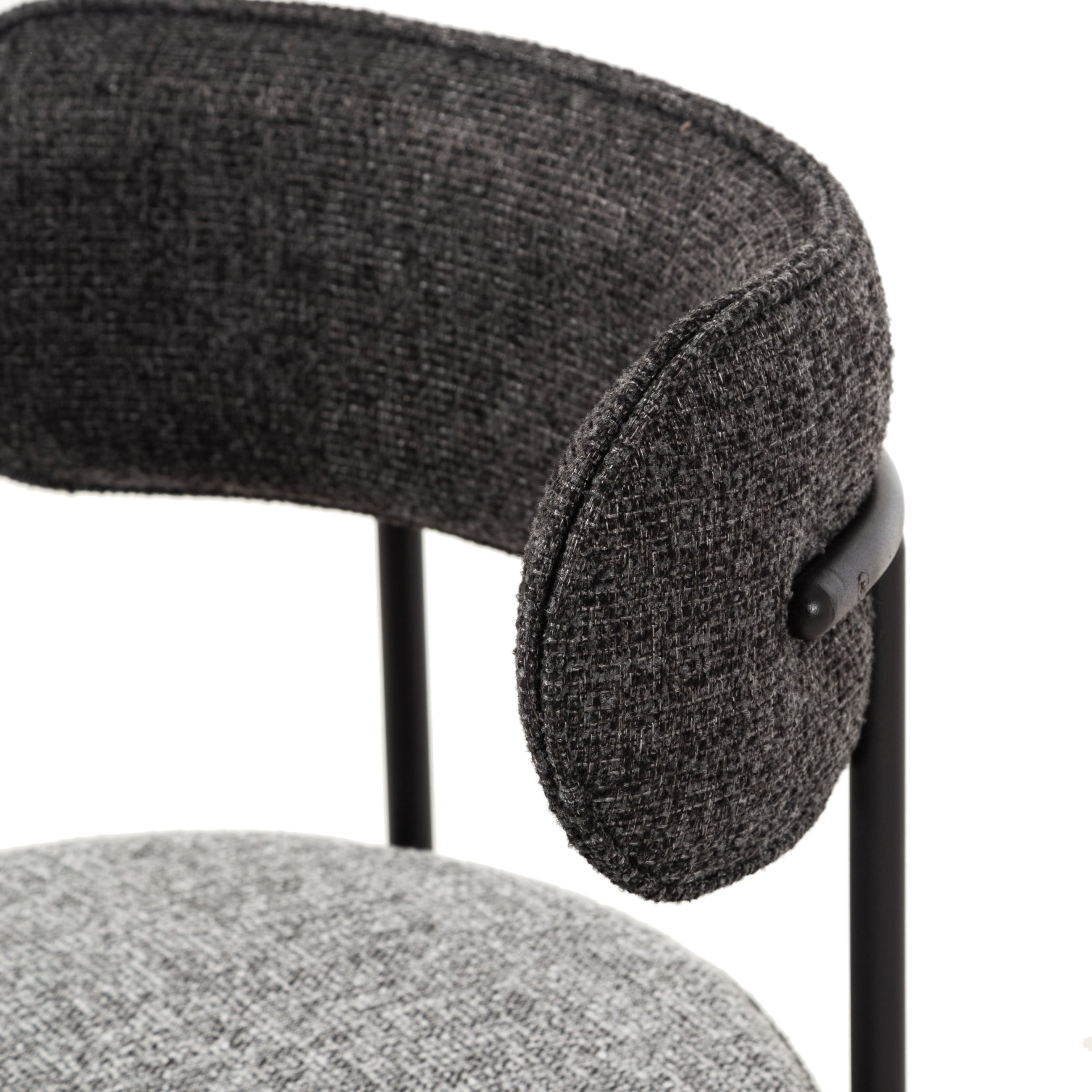 CIRCLE SANDALYE GRİ SİYAH