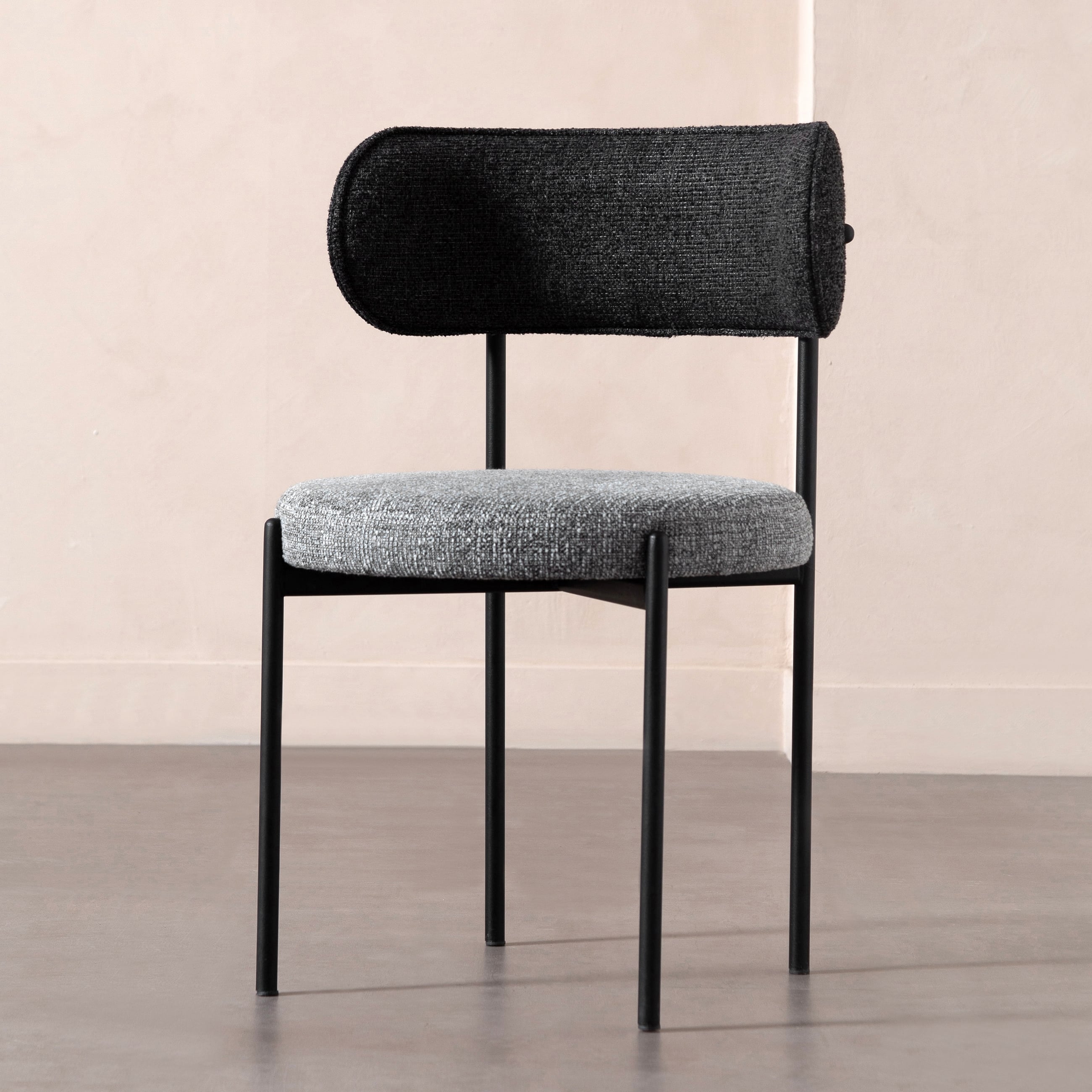 CIRCLE SANDALYE GRİ SİYAH