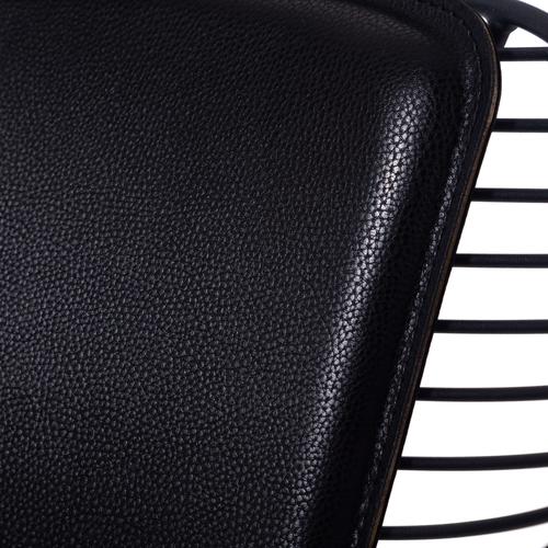  FRANCESCO KOLÇAKLI METAL SANDALYE SİYAH