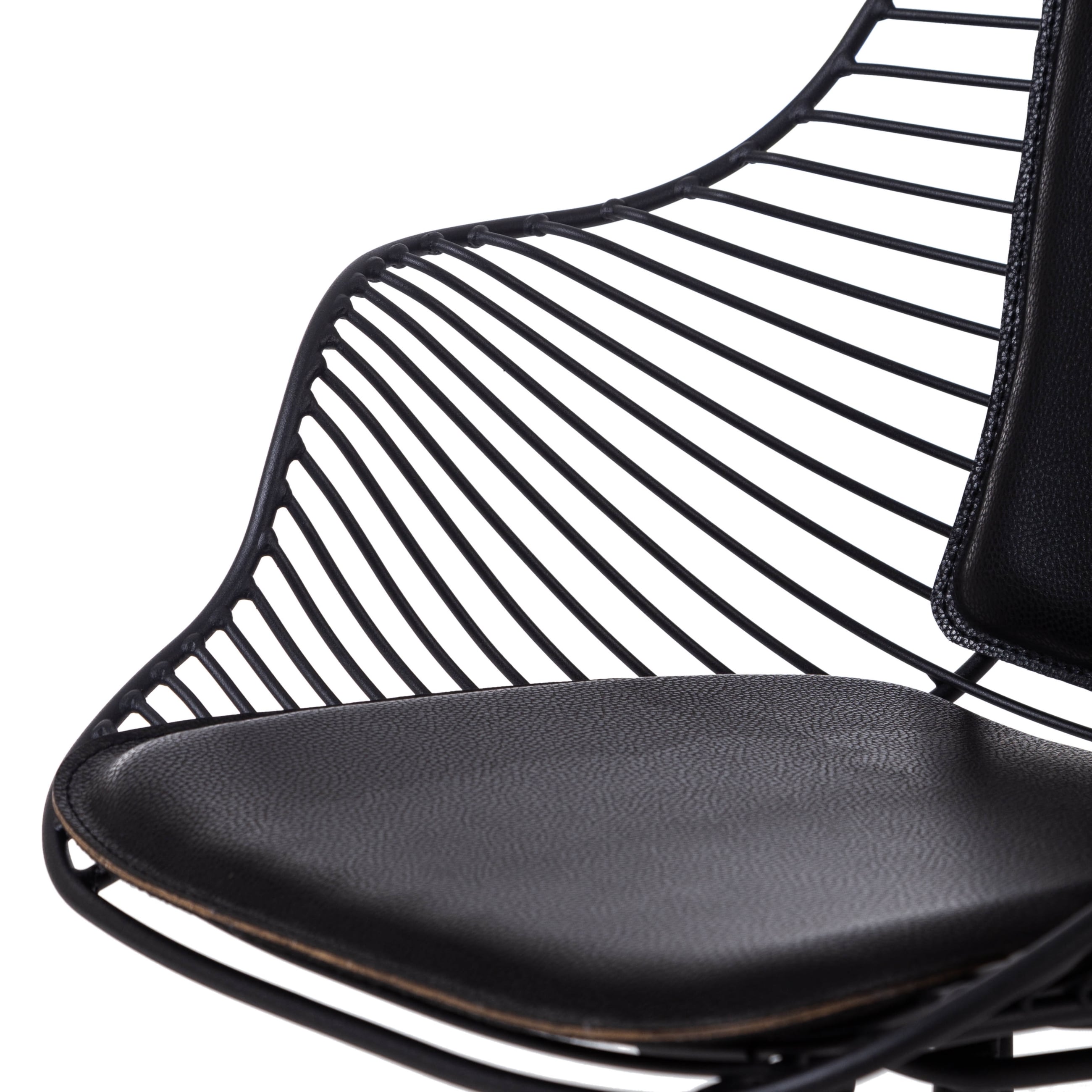 FRANCESCO KOLÇAKLI METAL SANDALYE SİYAH