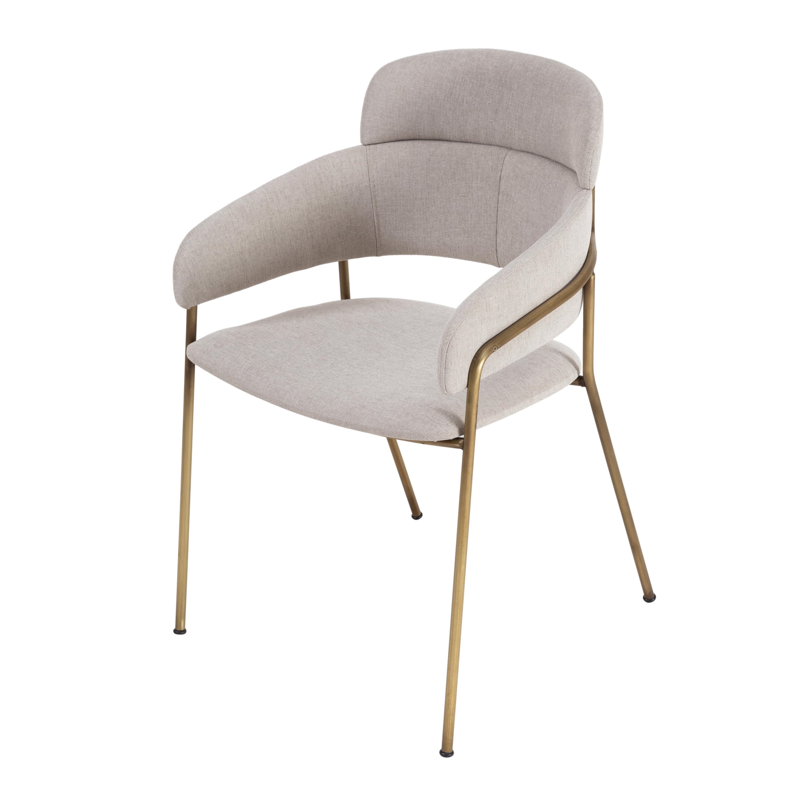 NOUR KOLÇAKLI SANDALYE BEJ