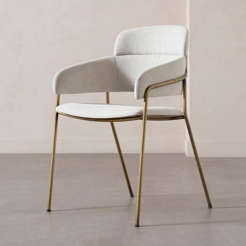  NOUR KOLÇAKLI SANDALYE BEJ