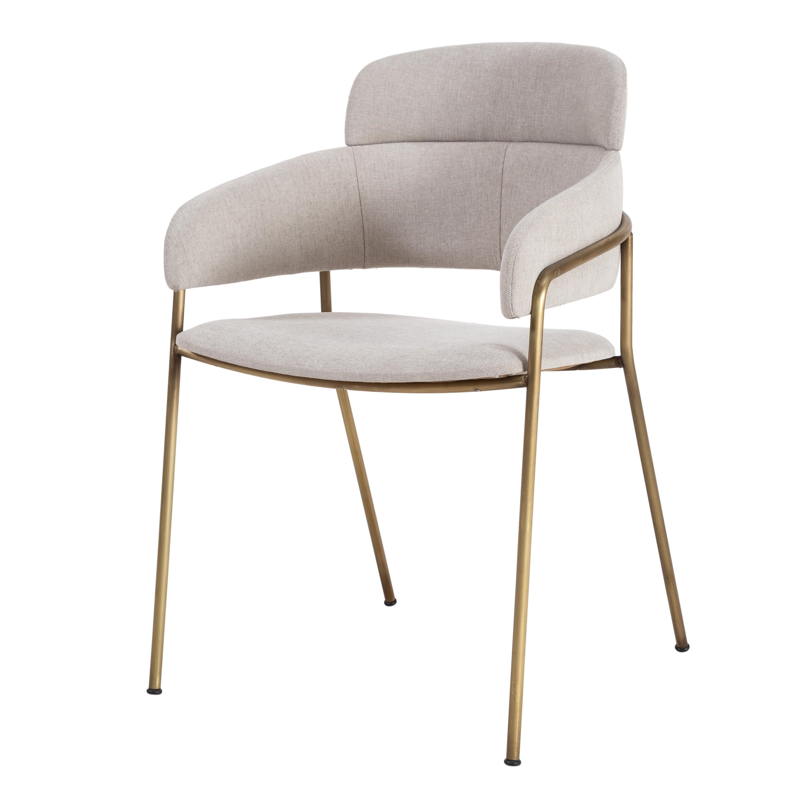 NOUR KOLÇAKLI SANDALYE BEJ