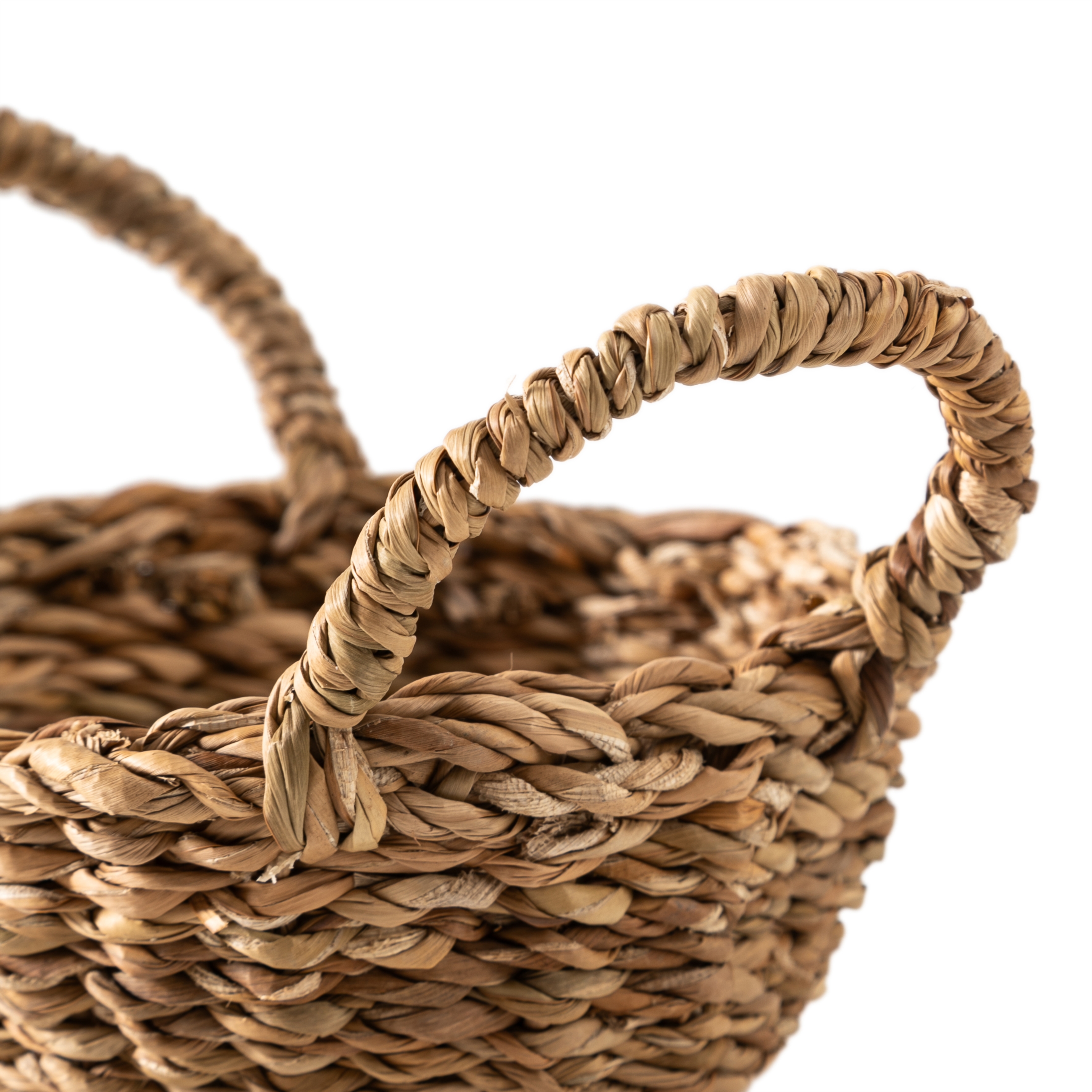 HASIR YUVARLAK EKMEK SEPETİ 20CM