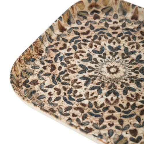  EPHESUS KARE PASTA TABAĞI SETİ 17CM- 6LI