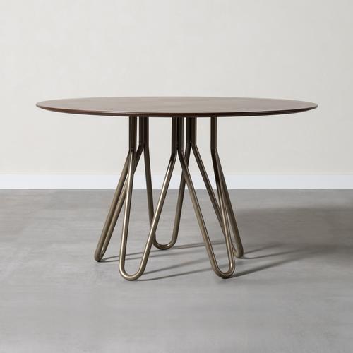  LISA YUVARLAK YEMEK MASASI NATUREL