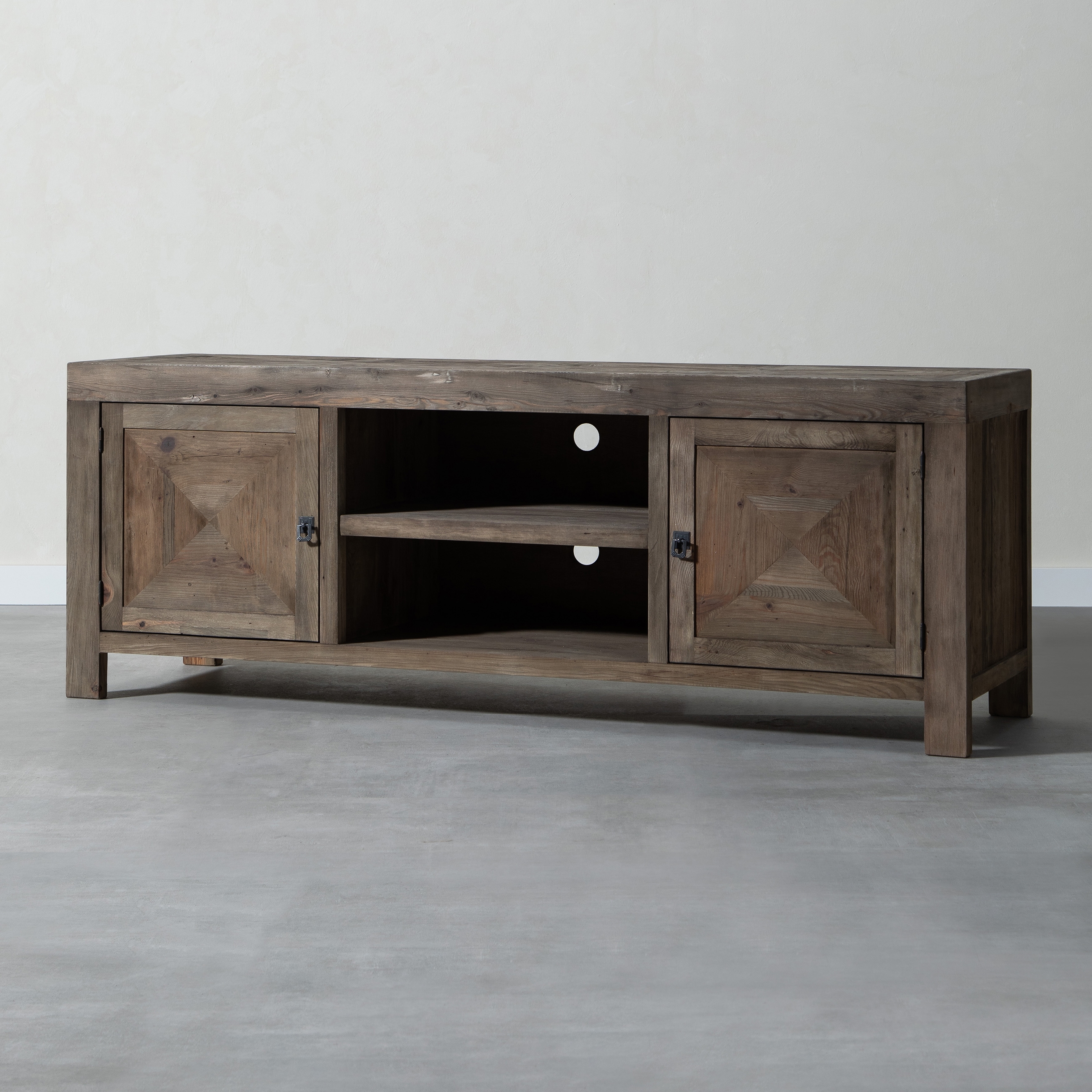 TOSCANE MASİF AHŞAP TV KONSOLU