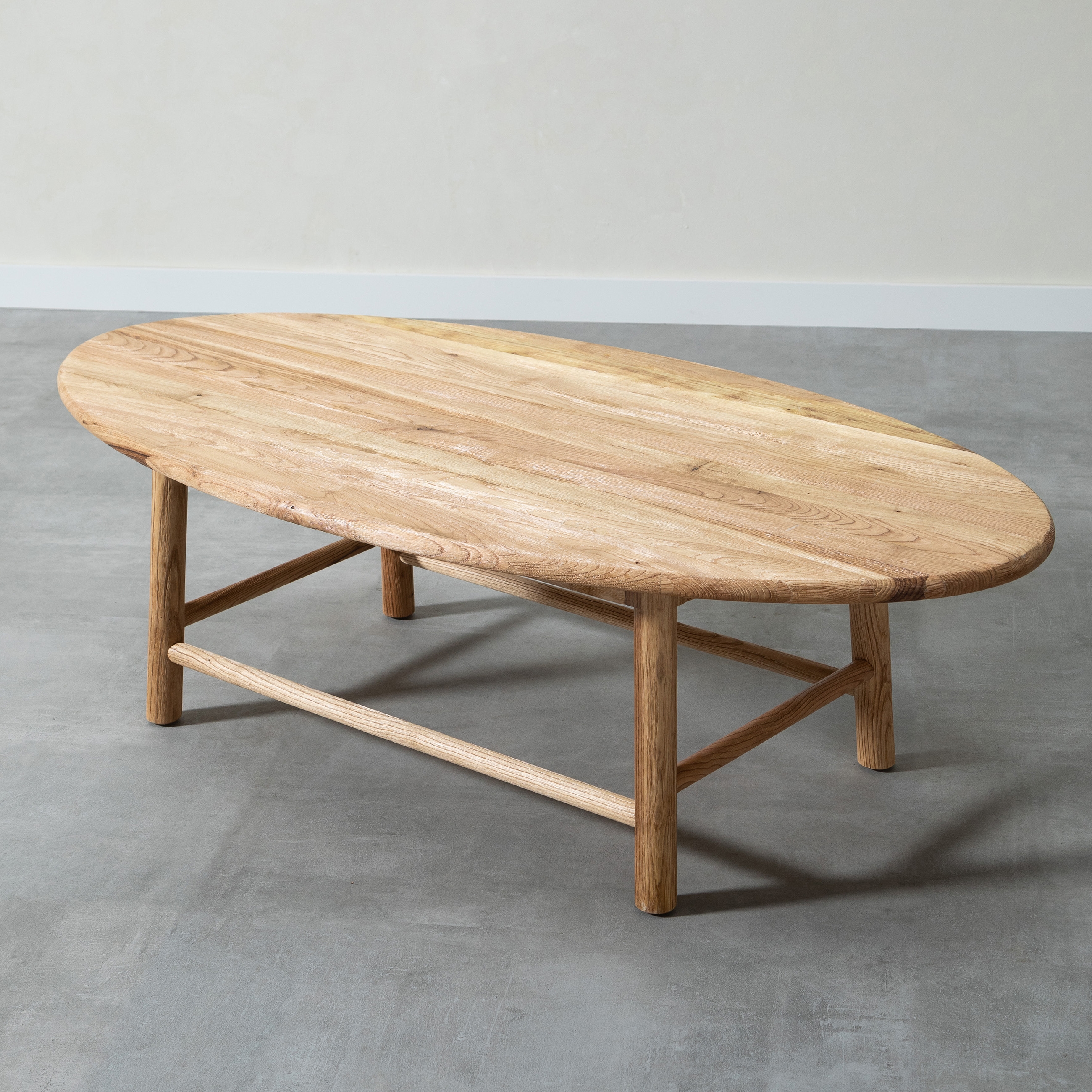 LEO MASİF AHŞAP KAHVE SEHPASI