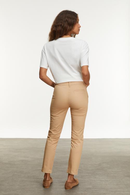STRAIGHT FIT CHINO PANTOLON