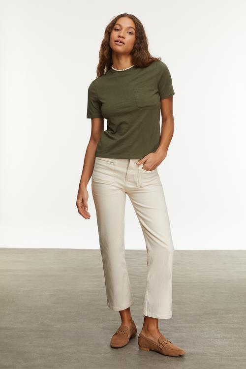  BİSİKLET YAKA KISA KOLLU T-SHIRT