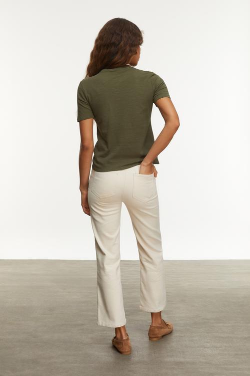  BİSİKLET YAKA KISA KOLLU T-SHIRT