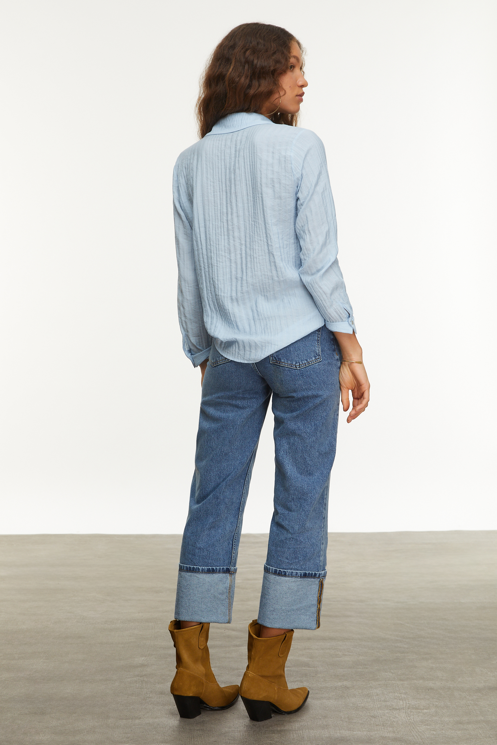 DOKULU REGULAR FIT SMART GÖMLEK