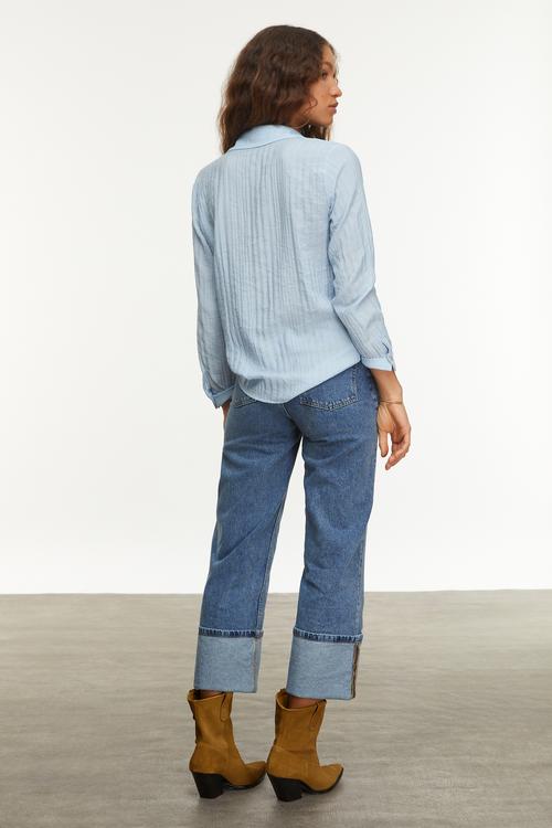  DOKULU REGULAR FIT SMART GÖMLEK