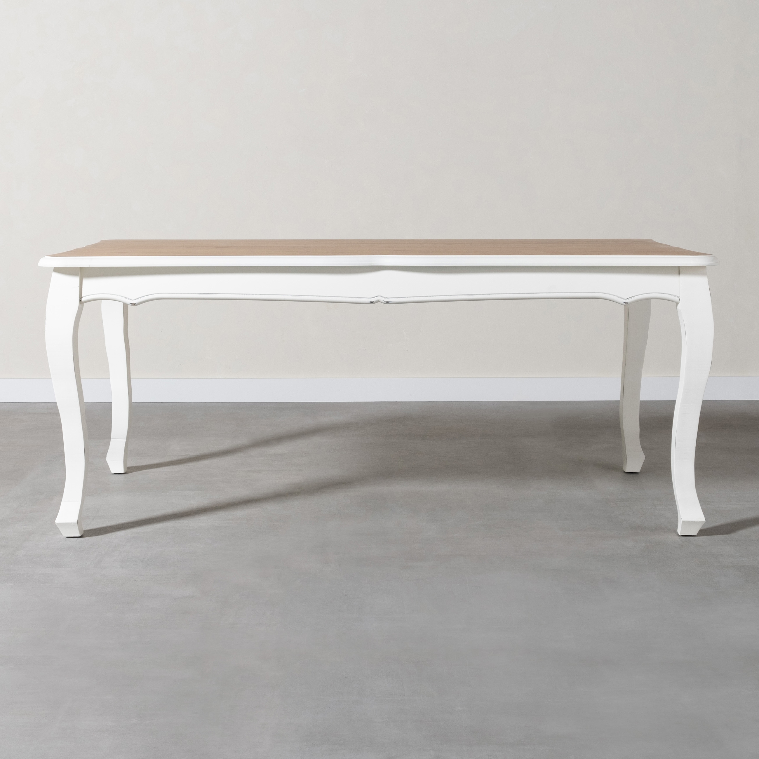 BORRA AHŞAP YEMEK MASASI BEYAZ