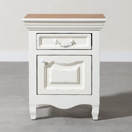  BORRA  KOMODİN BEYAZ SAĞ