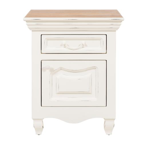  BORRA  KOMODİN BEYAZ SAĞ