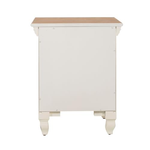  BORRA  KOMODİN BEYAZ SOL