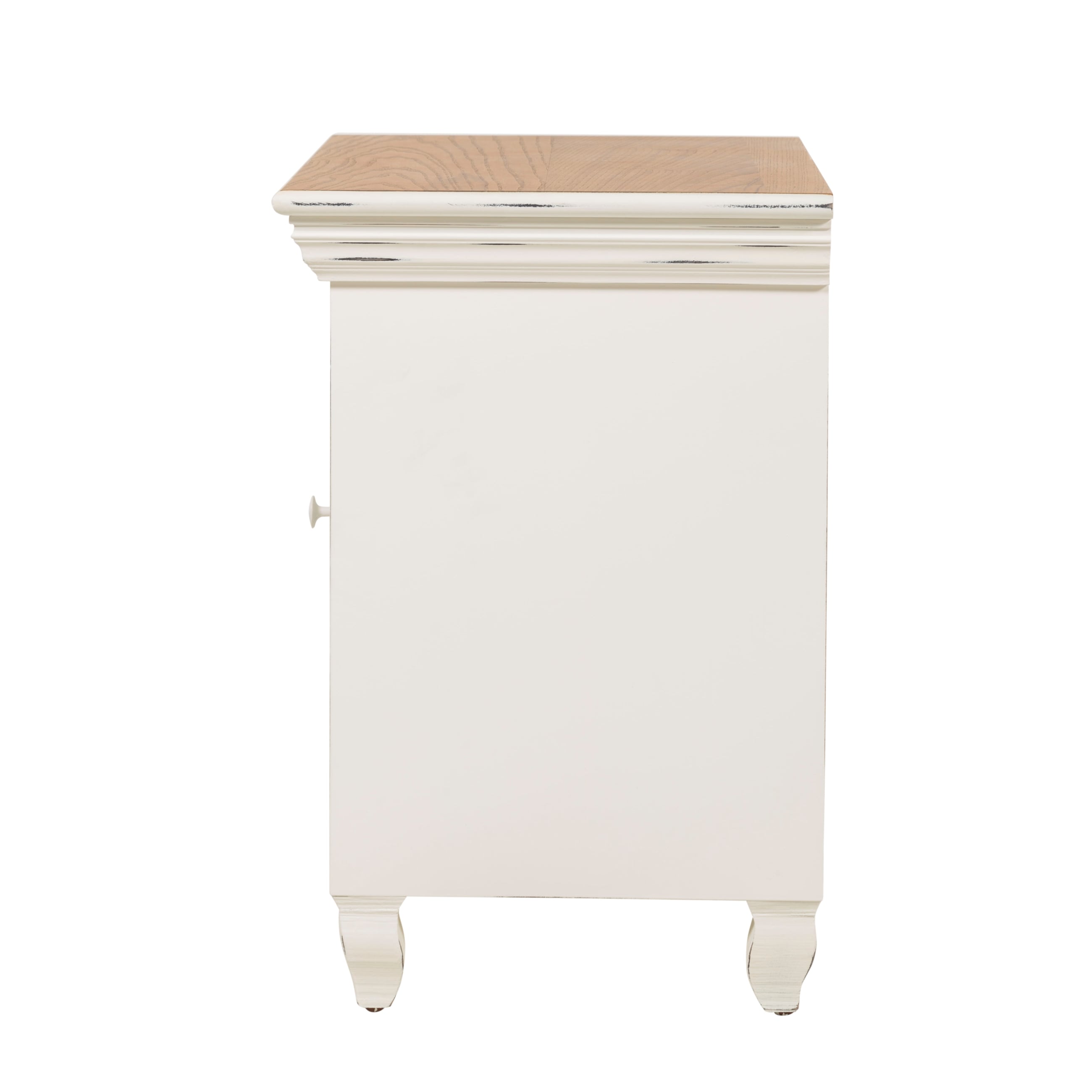 BORRA  KOMODİN BEYAZ SOL