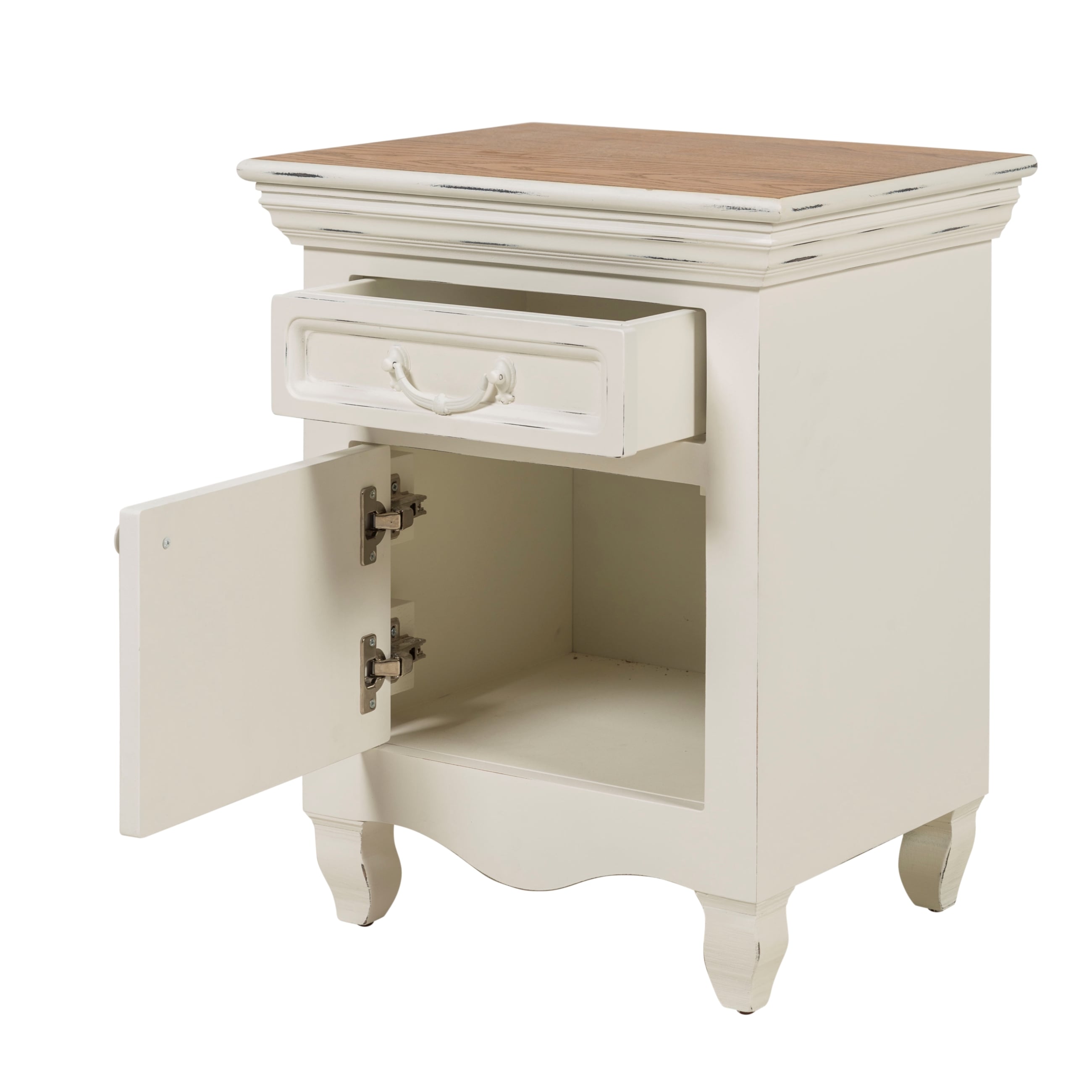 BORRA  KOMODİN BEYAZ SOL