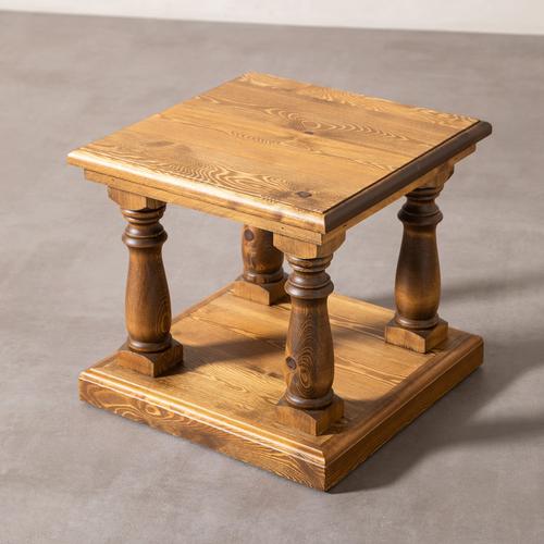  LIZZY MASİF AHŞAP YAN SEHPA