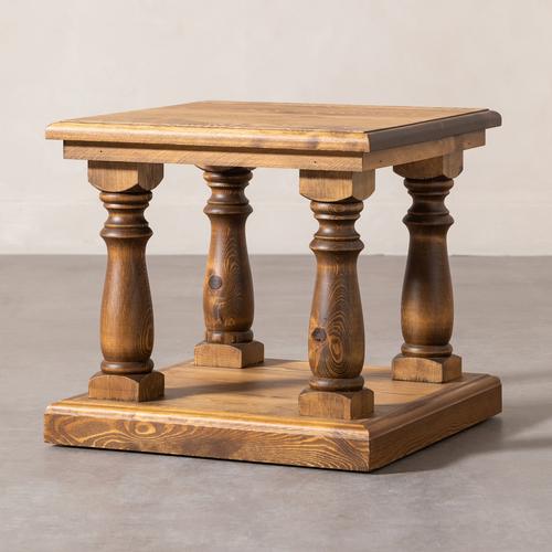  LIZZY MASİF AHŞAP YAN SEHPA