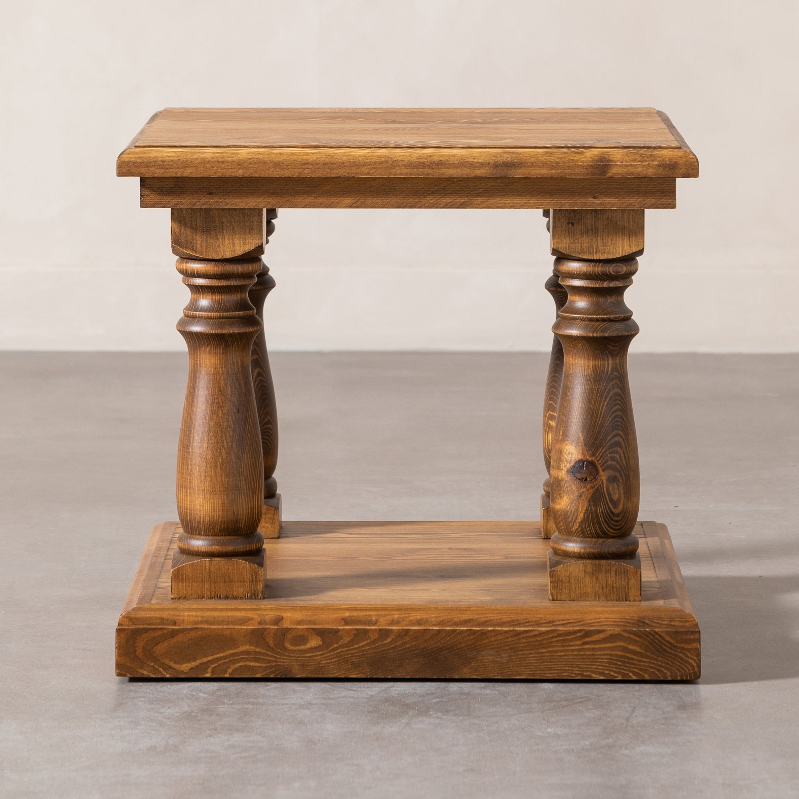 LIZZY MASİF AHŞAP YAN SEHPA