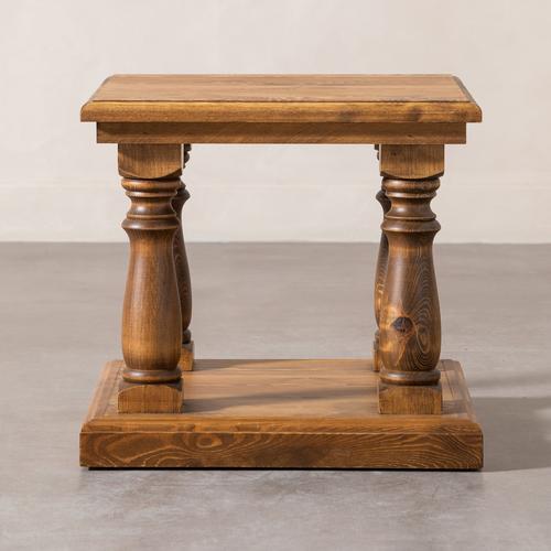  LIZZY MASİF AHŞAP YAN SEHPA