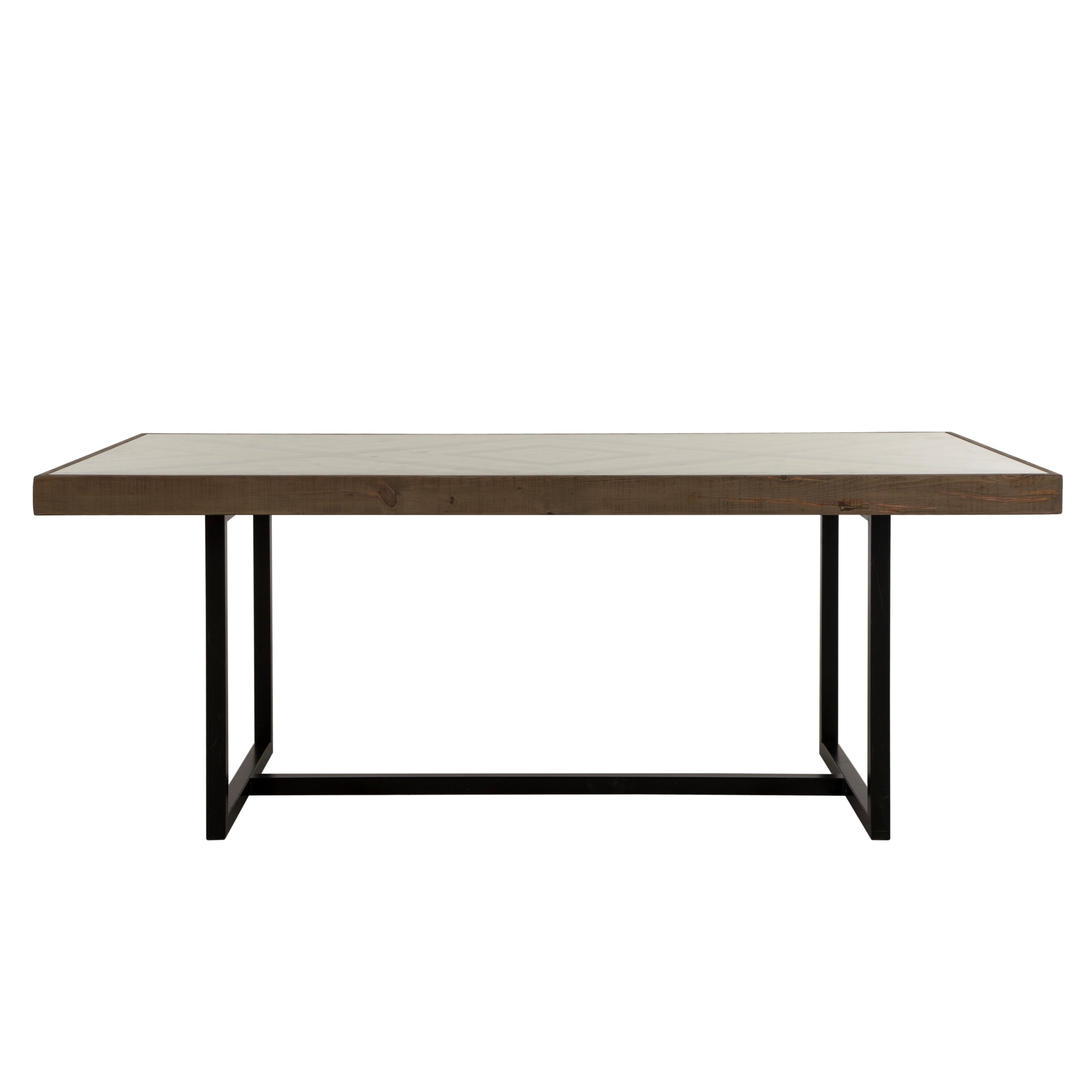 VERTICAL CAM TABLALI MASİF AHŞAP YEMEK MASASI ÇAM