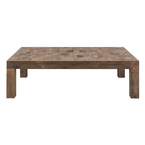 PORTARA MASİF AHŞAP KAHVE SEHPASI