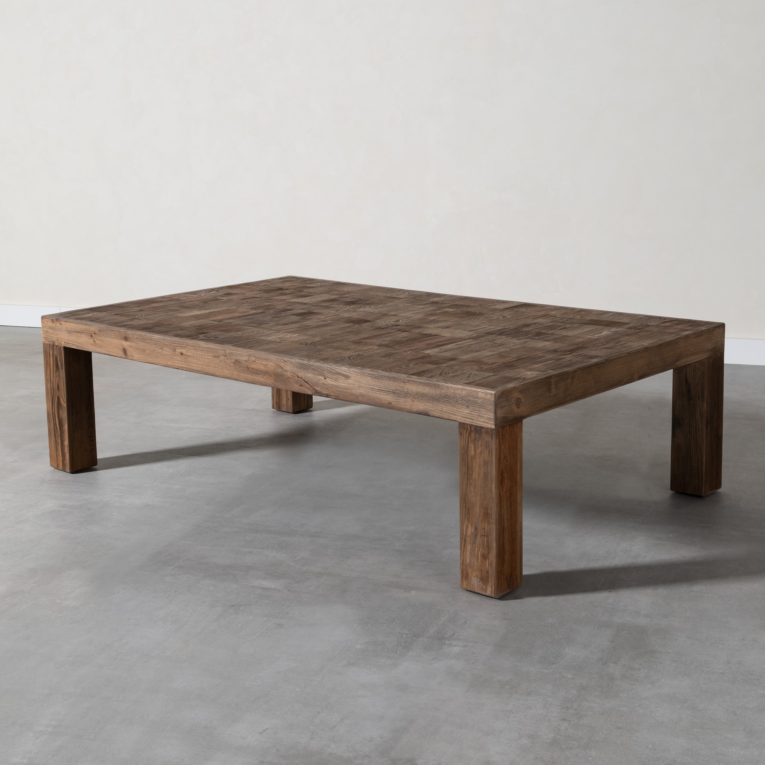 PORTARA MASİF AHŞAP KAHVE SEHPASI