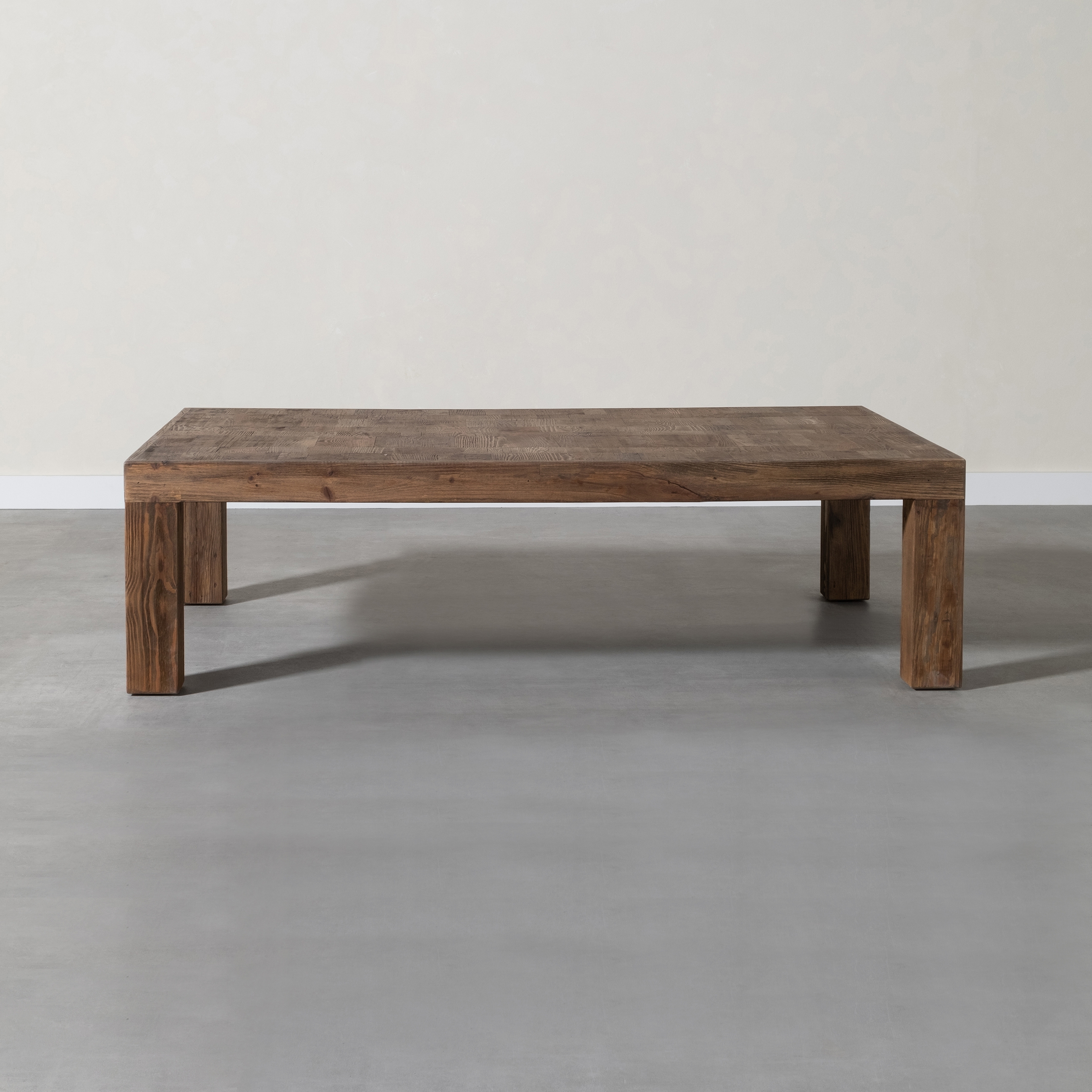 PORTARA MASİF AHŞAP KAHVE SEHPASI