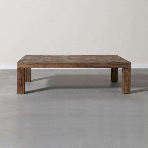 PORTARA MASİF AHŞAP KAHVE SEHPASI