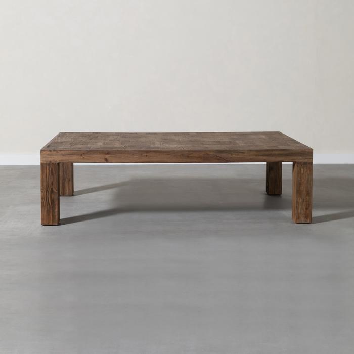 PORTARA MASİF AHŞAP KAHVE SEHPASI