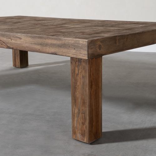  PORTARA MASİF AHŞAP KAHVE SEHPASI