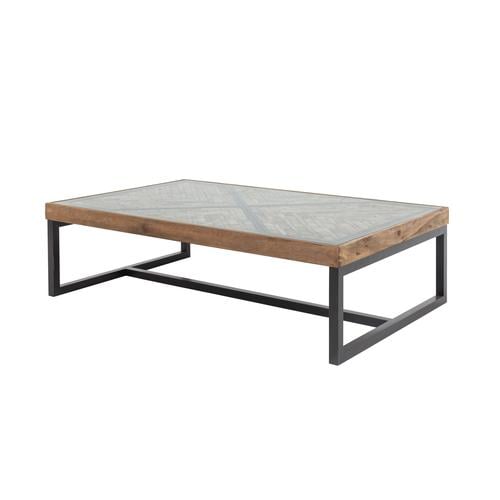 VERTICAL MASİF AHŞAP KAHVE SEHPASI