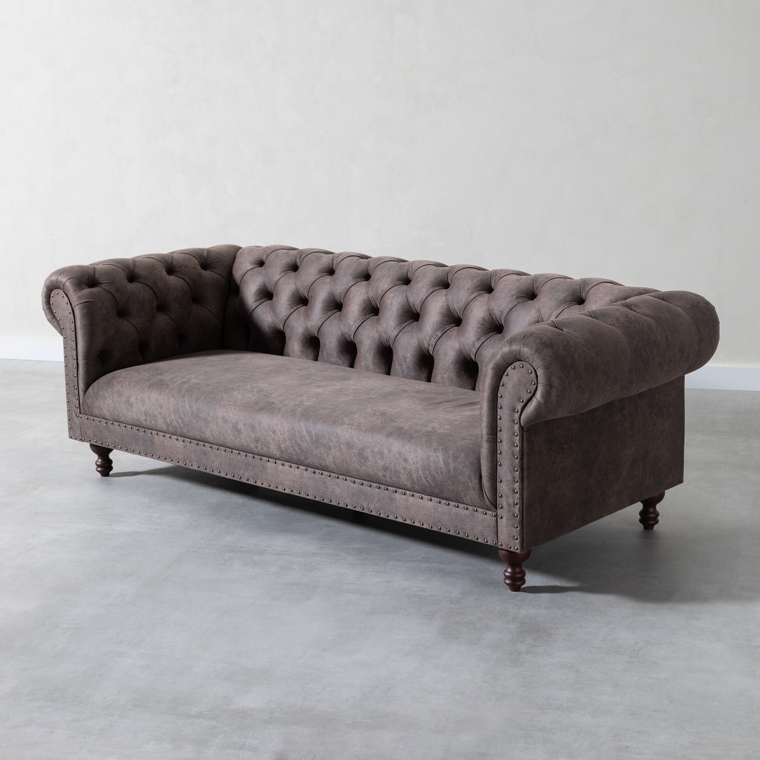 PUNTO 3LÜ KOLTUK KAHVE