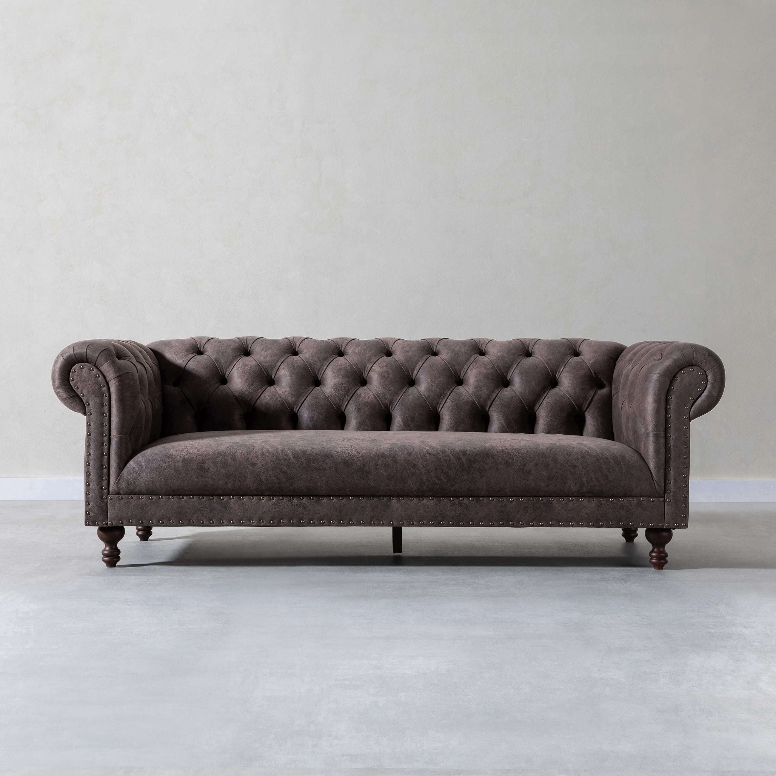 PUNTO 3LÜ KOLTUK KAHVE