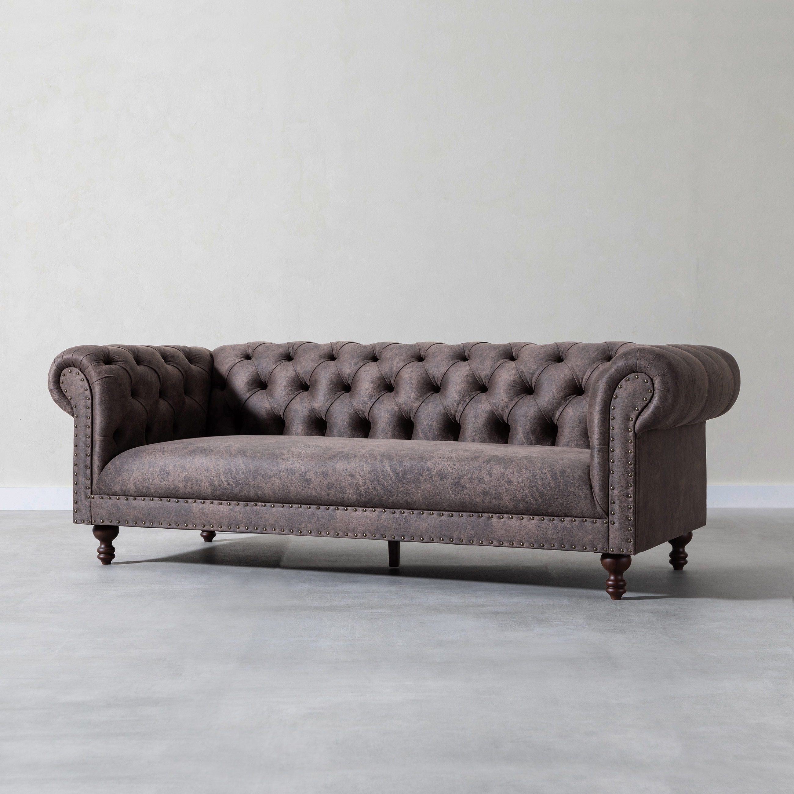 PUNTO 3LÜ KOLTUK KAHVE