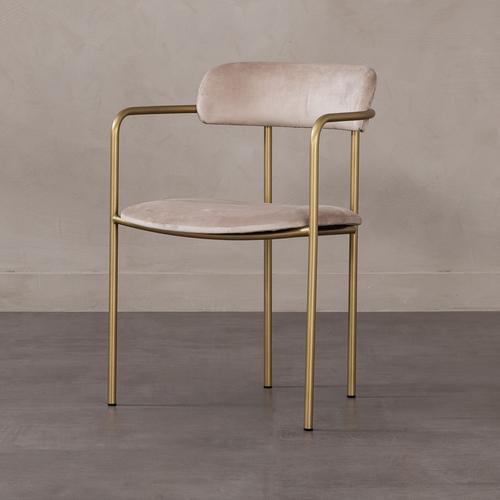  BRONX KOLÇAKLI SANDALYE BEJ