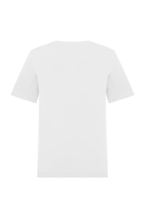  BİSİKLET YAKA KISA KOLLU T-SHIRT