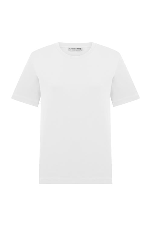  BİSİKLET YAKA KISA KOLLU T-SHIRT