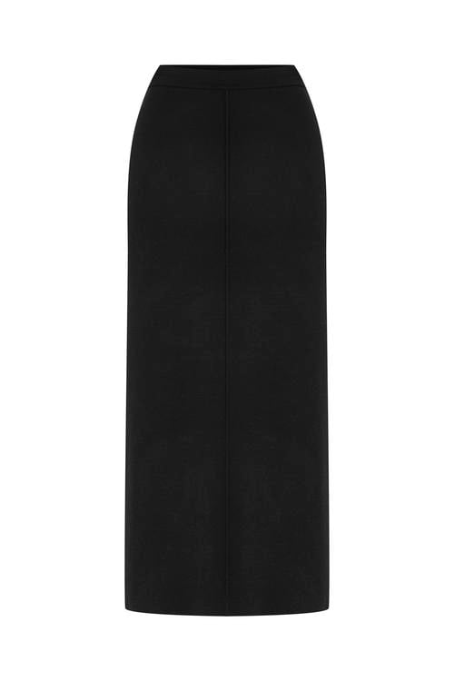  A FORM MİDİ TRİKO ETEK