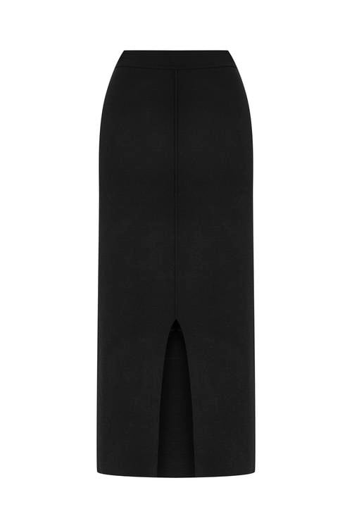  A FORM MİDİ TRİKO ETEK