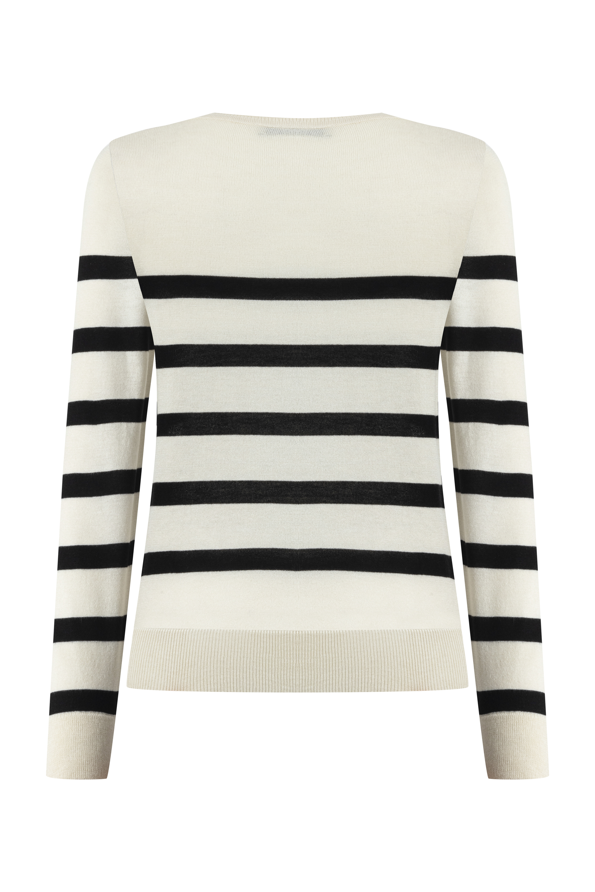 ÇİZGİLİ BİSİKLET YAKA TRİKO KAZAK